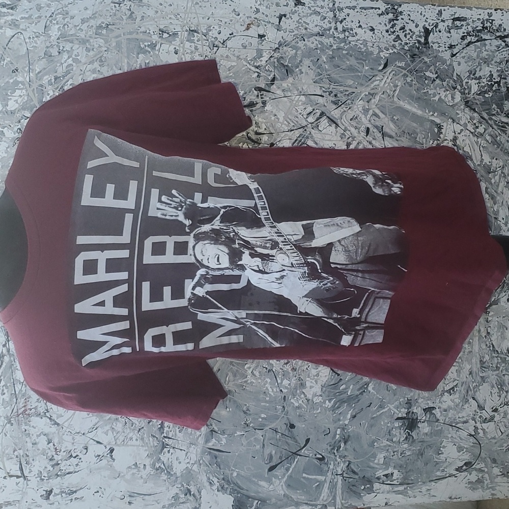 Bob Marley mens graphic tee